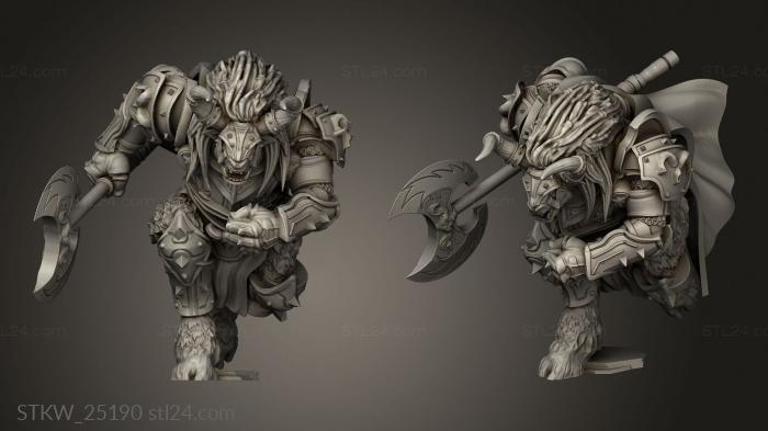 Ancient Cold Wooly Minotaur Paladin Charge