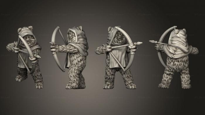 Military figurines (Anvil Rage Bear 4, STKW_2524) 3D models for cnc