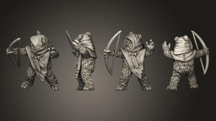 Military figurines (Anvil Rage Bear 6, STKW_2526) 3D models for cnc