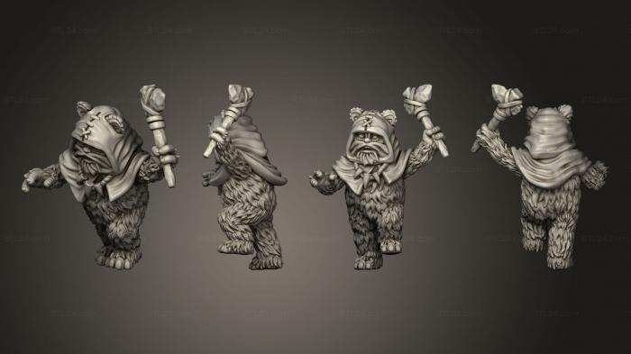 Military figurines (Anvil Rage Bear 8, STKW_2528) 3D models for cnc