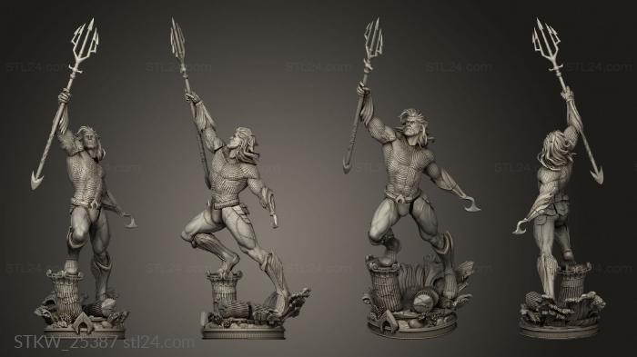 Aquaman Statue Xpose