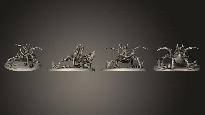 Military figurines (Arachnites Choosen Warrior A, STKW_2547) 3D models for cnc