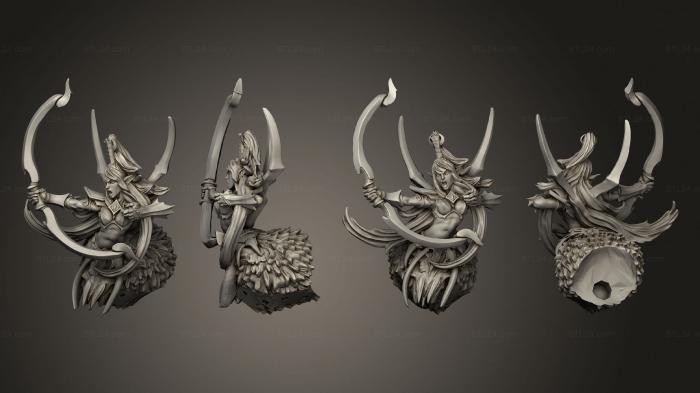 Military figurines (Arachnites Choosen Warrior B, STKW_2548) 3D models for cnc