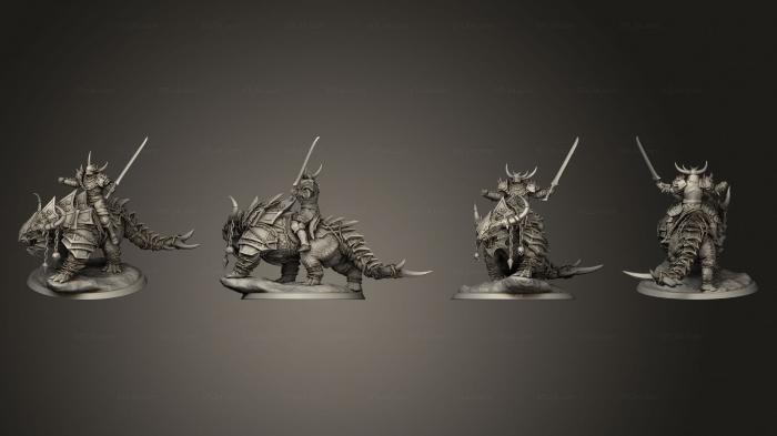 Military figurines (Araki Sword Triumph, STKW_2557) 3D models for cnc