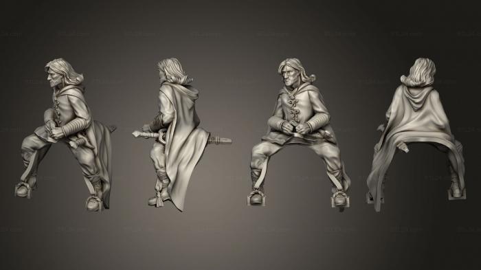 Military figurines (Aranglor Mounted, STKW_2559) 3D models for cnc