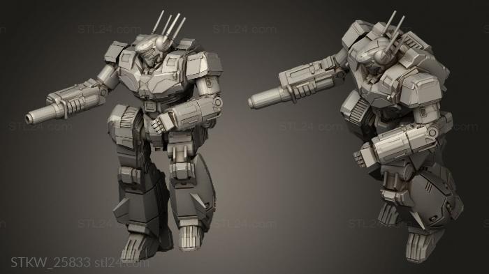 Light Mechs WASP Brian Banzai Sculpt