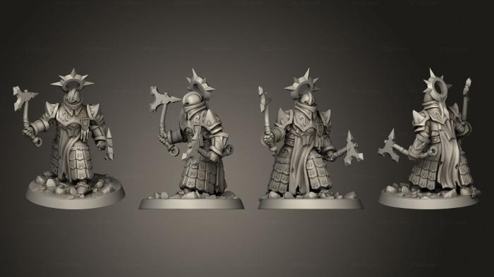 Military figurines (Arch Knight Axer, STKW_2613) 3D models for cnc