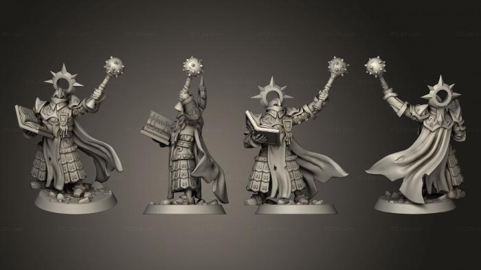 Military figurines (Arch Knight Cleric, STKW_2616) 3D models for cnc