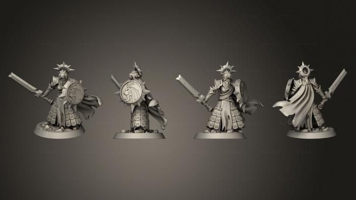 Military figurines (Arch Knight Fighter, STKW_2617) 3D models for cnc
