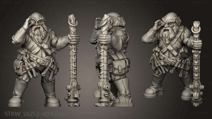 Battle Smith Male Dwarf Battlesmith