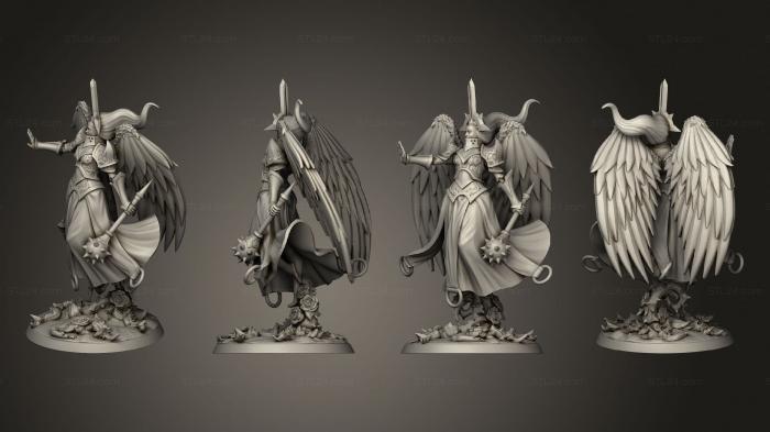 Military figurines (Archangels Nature Base, STKW_2629) 3D models for cnc