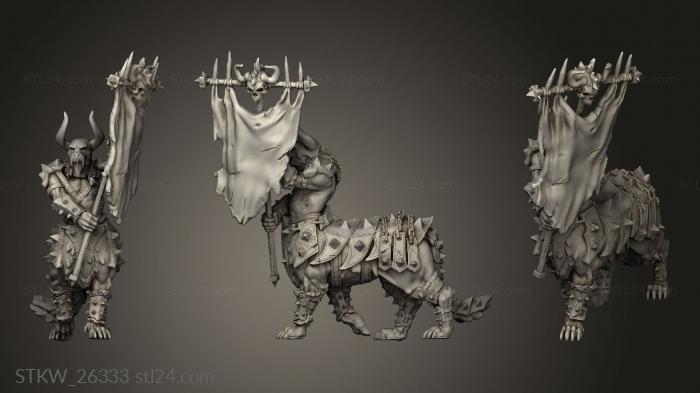 BEASTMEN CENTAURS Centaur Banner