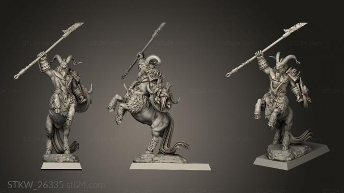 BEASTMEN CENTAURS FLAT