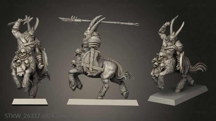 BEASTMEN CENTAURS FLAT