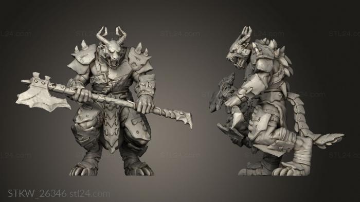 Beastmen Elites Axe