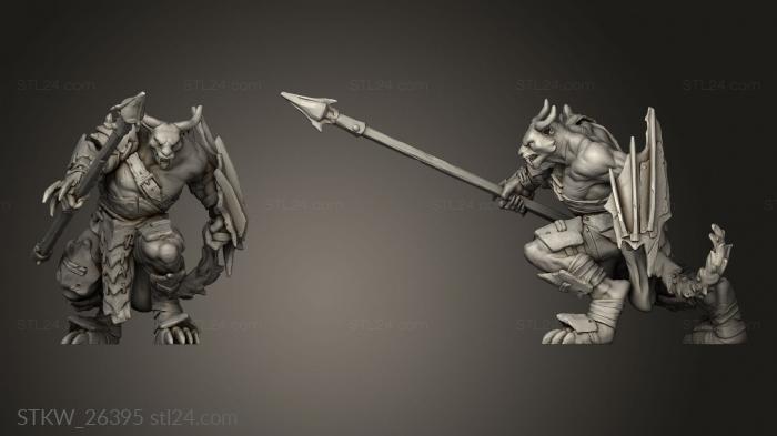 Beastmen Warriors Spear