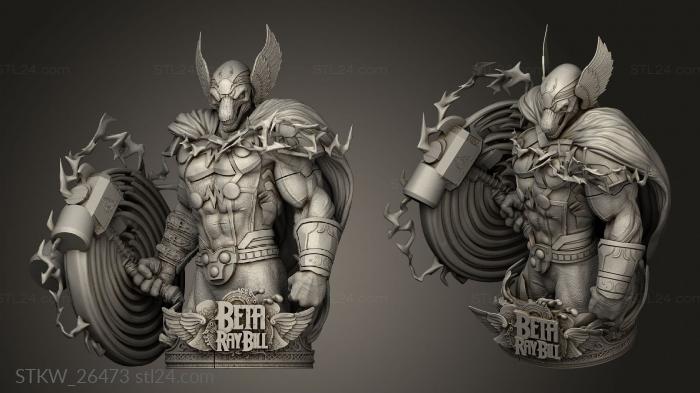 Beta Ray Bill Statue and