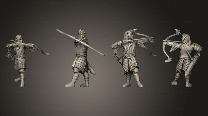 Military figurines (Archer 34, STKW_2676) 3D models for cnc