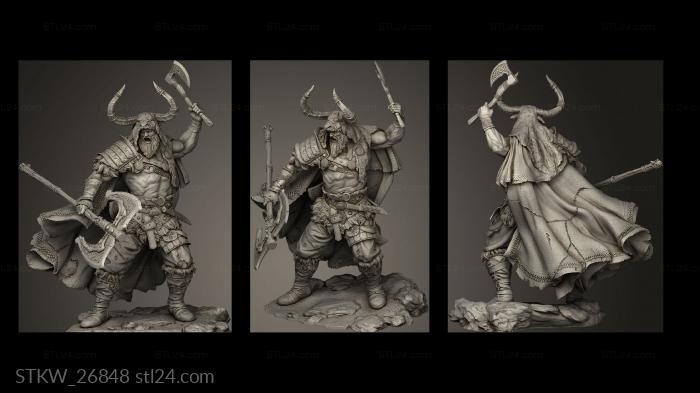 Black Forge Games Viking The Ancestors Vol Jaryk Axe