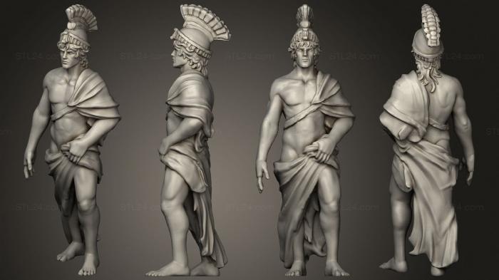 Military figurines (Arena Statues The Man, STKW_2705) 3D models for cnc