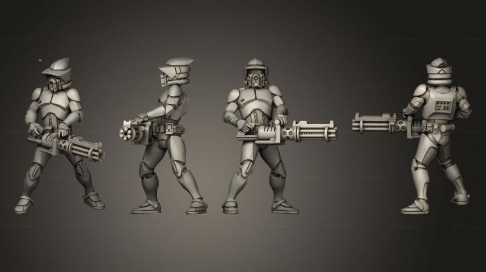 Military figurines (ARF ists 2, STKW_2715) 3D models for cnc