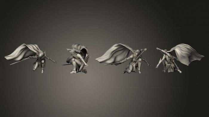 Military figurines (Argent Conscript s, STKW_2723) 3D models for cnc
