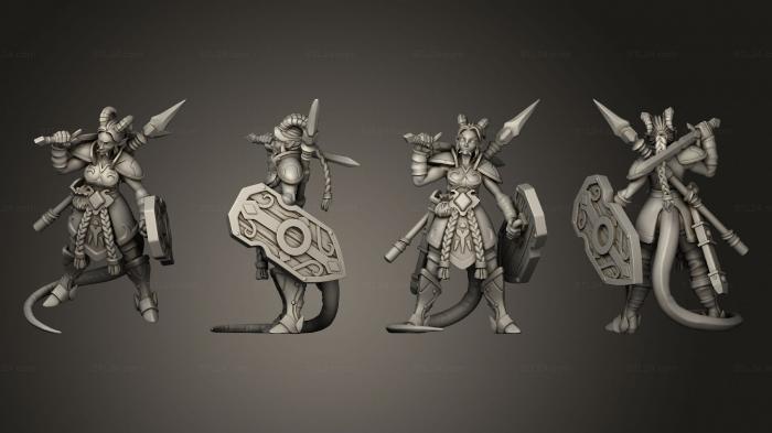 Military figurines (ariza the paladin 02, STKW_2728) 3D models for cnc