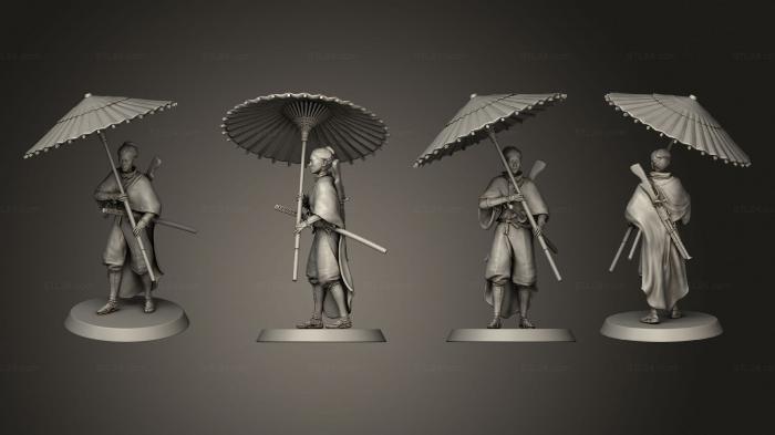 Military figurines (Arquebusier Armed Shade Complete, STKW_2804) 3D models for cnc