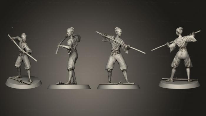 Military figurines (Arquebusier Draw Complete 001, STKW_2811) 3D models for cnc