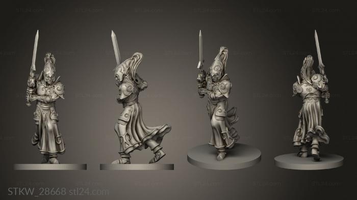 Military figurines (Paladin, STKW_28668) 3D models for cnc