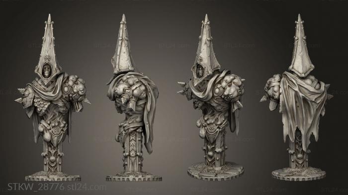 Military figurines (Crimson Grove Abbey Content Brother Silence, STKW_28776) 3D models for cnc