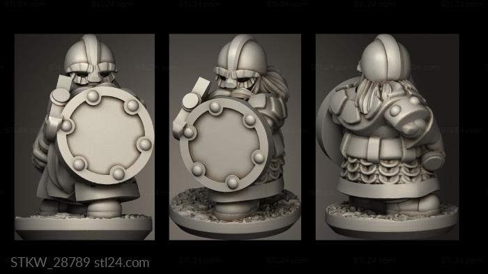 Forge Dwarves Shields warrior