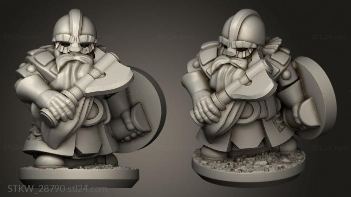 Forge Dwarves Shields warrior