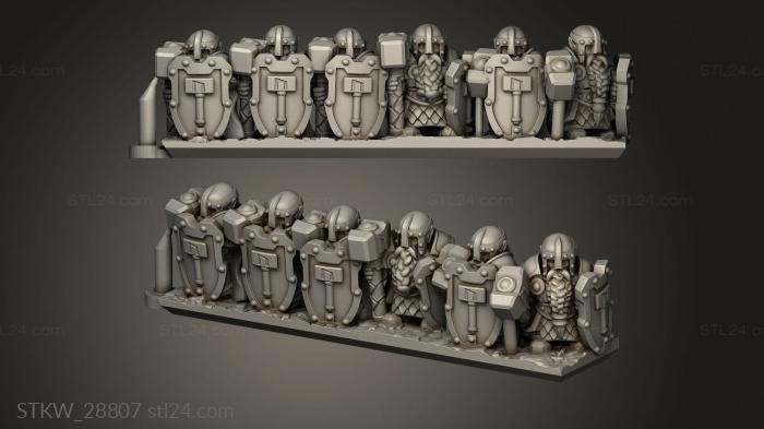 Forge Dwarves Strips warrior