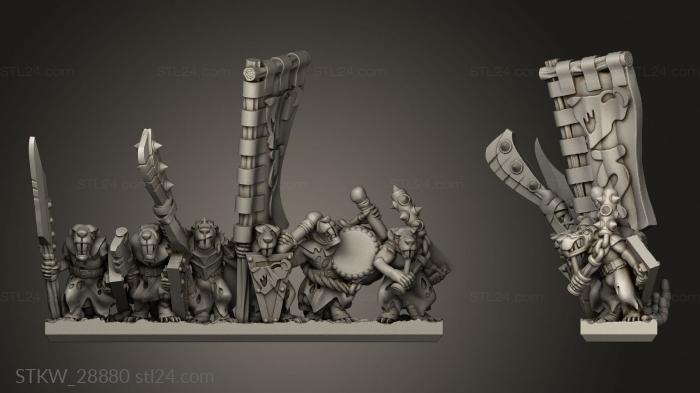 Forge Eastern Skaven Snickers strips banner