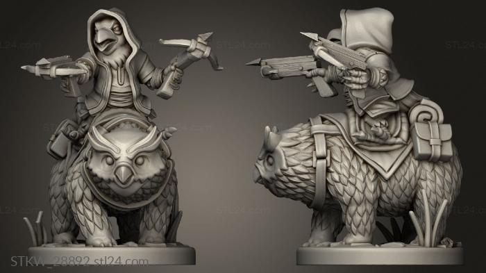 CrossBow Owl Bear Rider