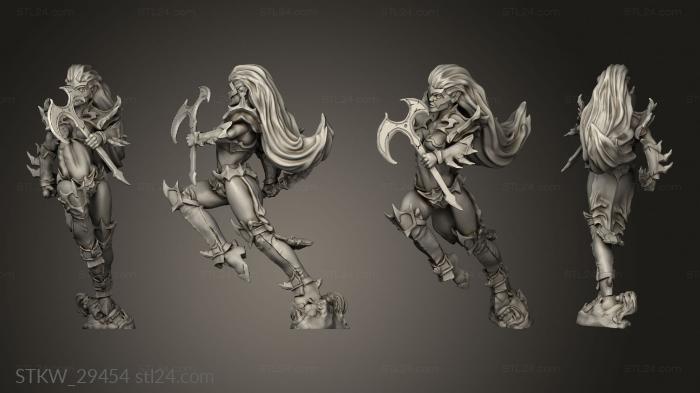 Dark Elves Nickys Hatchery Elf Hook and Dagger