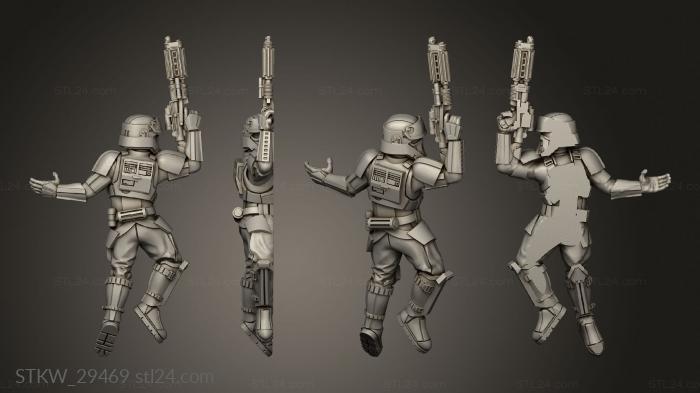 Dark Fire Master Fallen Tropical Troopers Shoretrooper