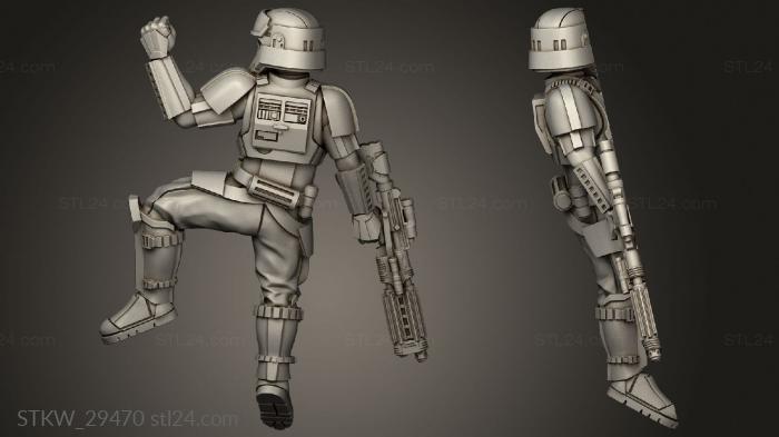 Dark Fire Master Fallen Tropical Troopers Shoretrooper