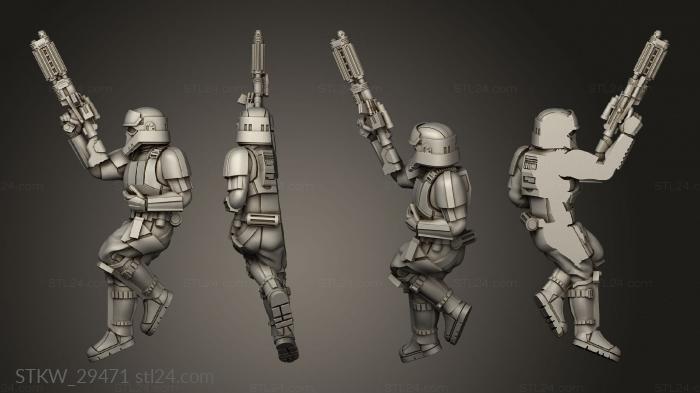 Dark Fire Master Fallen Tropical Troopers Shoretrooper