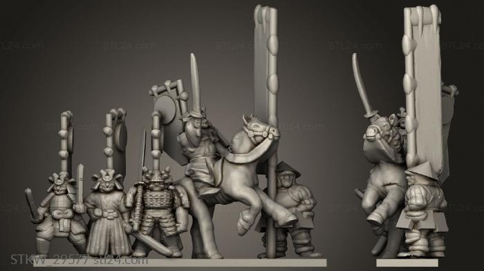 Samurai Footmen Strip