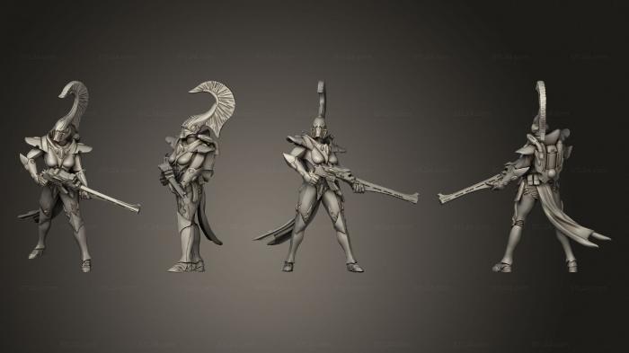 Military figurines (Astrurian Venger 3, STKW_2965) 3D models for cnc