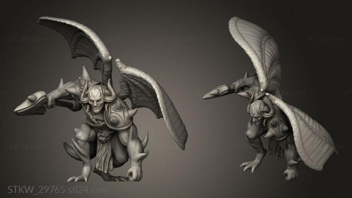 Deadly Sins Winged Devil Axe