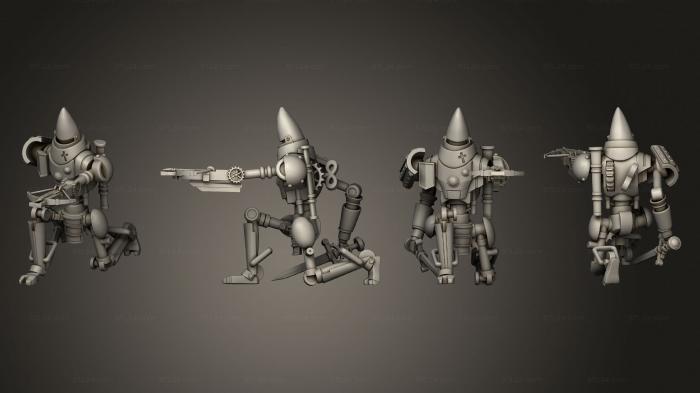 Military figurines (Automa 5, STKW_3013) 3D models for cnc