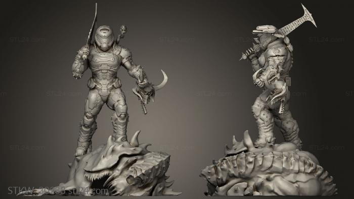 Doom Eternal Statue cacodemon