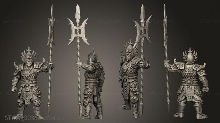 Military figurines (Dragon Empire Terracota, STKW_30362) 3D models for cnc