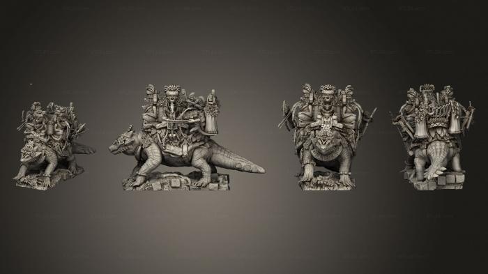 Military figurines (Ayolakotl Swarm, STKW_3045) 3D models for cnc