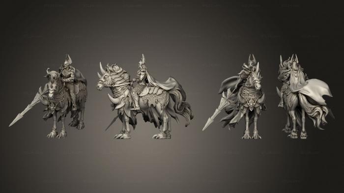 Military figurines (Azmogius the rider s, STKW_3049) 3D models for cnc