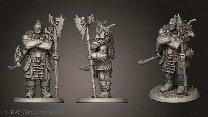 Military figurines (Drenosh The God Infinity Void, STKW_30532) 3D models for cnc