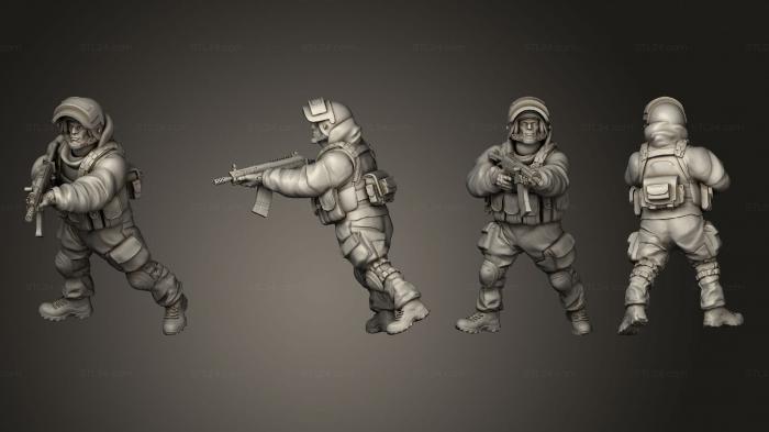 Military figurines (Ballistic helmet balaclava 2 007, STKW_3078) 3D models for cnc